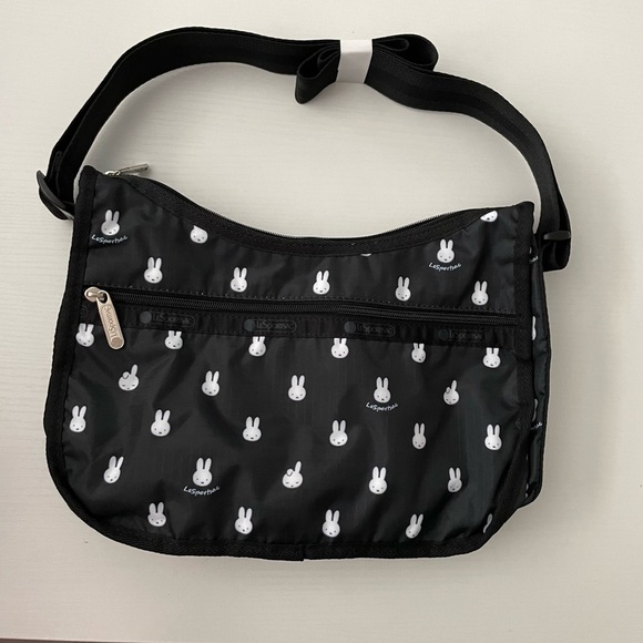 LeSportsac 7520 CLASSIC HOBO Miffy and Dan Shoulder Bag and Pouch Set - Picture 2 of 14